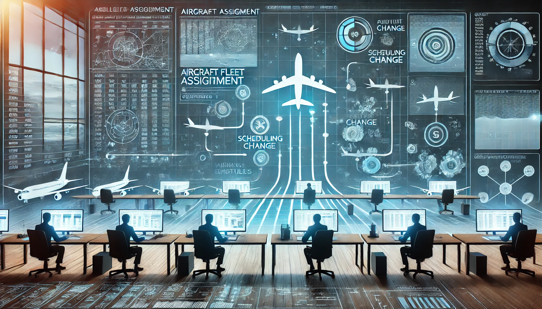 Illustration of fleet optimization success
